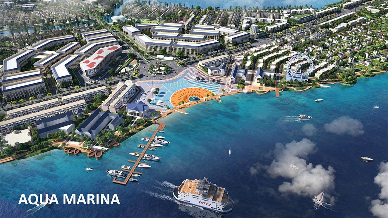 Aqua City development rendering